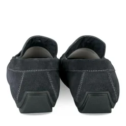 Mocassins MARINE Homme CUIR Motif Uni A Enfiler