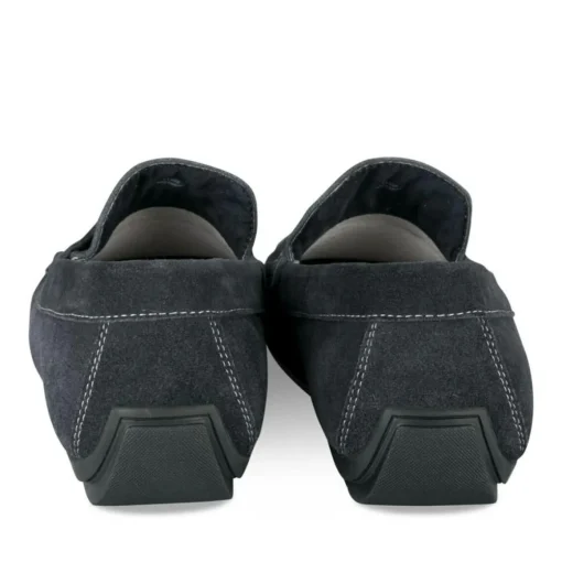 Mocassins MARINE Homme CUIR Motif Uni A Enfiler