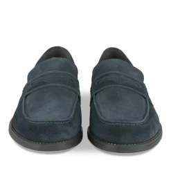 Mocassins MARINE Homme CUIR Motif Uni A Enfiler