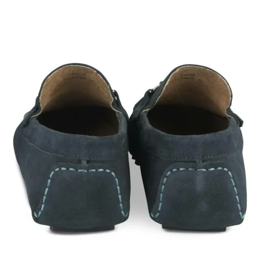 Mocassins MARINE Homme CUIR Motif Uni A Enfiler