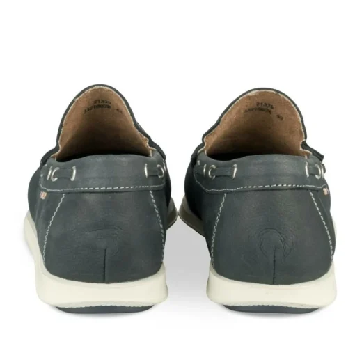 Mocassins MARINE Homme CUIR Motif Uni A Enfiler
