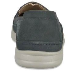 Mocassins MARINE Homme CUIR Motif Uni A Enfiler