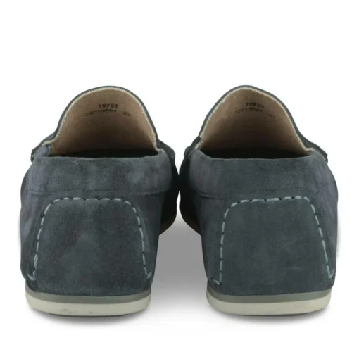Mocassins MARINE Homme CUIR Motif Uni A Enfiler