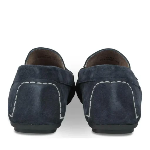 Mocassins MARINE Homme CUIR Motif Uni A Enfiler