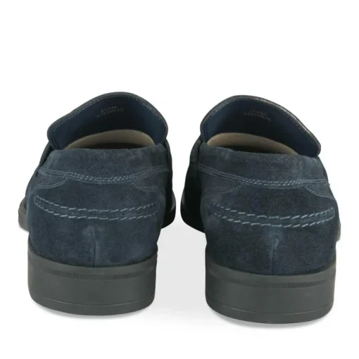 Mocassins MARINE Homme CUIR Motif Uni A Enfiler