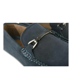 Mocassins MARINE Homme CUIR Motif Uni A Enfiler