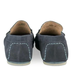 Mocassins MARINE Homme CUIR Motif Uni A Enfiler