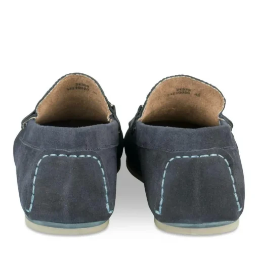 Mocassins MARINE Homme CUIR Motif Uni A Enfiler