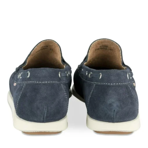 Mocassins MARINE Homme CUIR Motif Uni A Enfiler