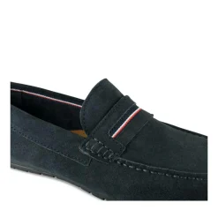 Mocassins MARINE Homme CUIR Motif Uni A Enfiler