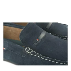 Mocassins MARINE Homme CUIR Motif Uni A Enfiler