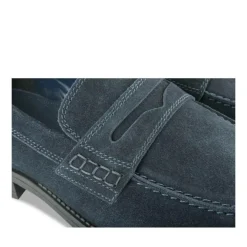 Mocassins MARINE Homme CUIR Motif Uni A Enfiler