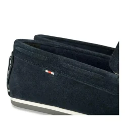 Mocassins MARINE Homme CUIR Motif Uni A Enfiler