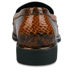 Mocassins MARRON Femme Motif Uni