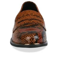 Mocassins MARRON Femme Motif Uni
