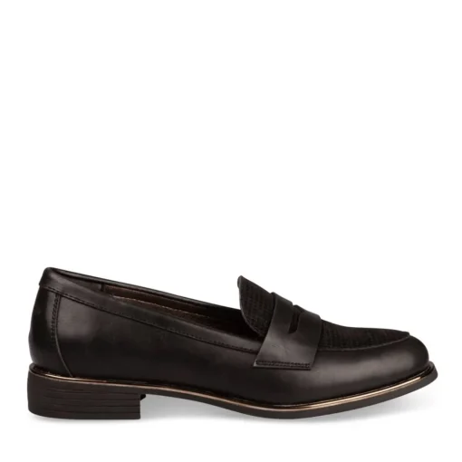 Mocassins NOIR Femme A Enfiler