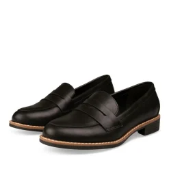 Mocassins NOIR Femme A Enfiler