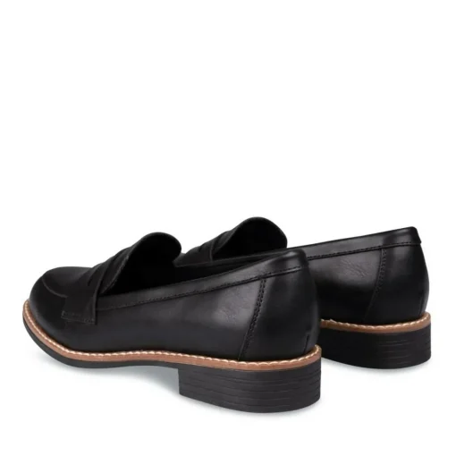 Mocassins NOIR Femme A Enfiler