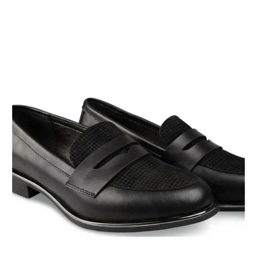 Mocassins NOIR Femme A Enfiler