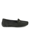Mocassins NOIR Femme Motif Uni A Enfiler