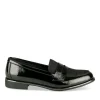 Mocassins NOIR Femme Motif Vernis A Enfiler