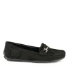 Mocassins NOIR Femme Motif Uni A Enfiler