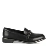 Mocassins NOIR Femme Motif Uni A Enfiler