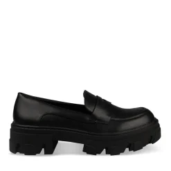 Mocassins NOIR Femme Motif Uni