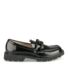 Mocassins NOIR Femme Motif Uni A Enfiler