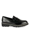 Mocassins NOIR Femme Motif Uni A Enfiler