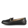 Mocassins NOIR Femme Motif Uni A Enfiler