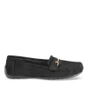 Mocassins NOIR Femme Motif Chaîne A Enfiler