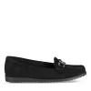 Mocassins NOIR Femme Motif Uni A Enfiler