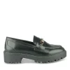 Mocassins NOIR Femme Motif Uni A Enfiler