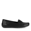 Mocassins NOIR Femme Motif Uni A Enfiler