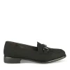 Mocassins NOIR Femme Motif Uni A Enfiler