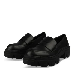 Mocassins NOIR Femme Motif Uni