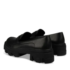 Mocassins NOIR Femme Motif Uni