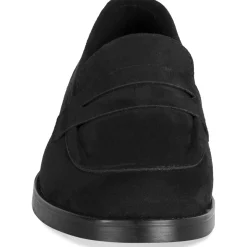 Mocassins NOIR Femme Motif Uni A Enfiler