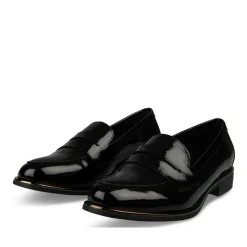 Mocassins NOIR Femme Motif Uni