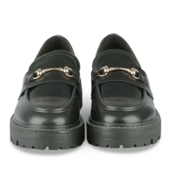Mocassins NOIR Femme Motif Uni A Enfiler