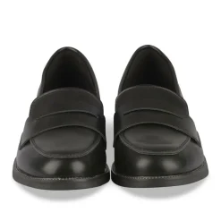 Mocassins NOIR Femme Motif Uni A Enfiler