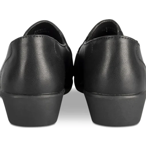 Mocassins NOIR Femme Motif Uni Scratch