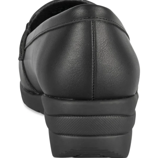 Mocassins NOIR Femme Motif Uni A Enfiler