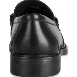 Mocassins NOIR Femme Motif Uni A Enfiler