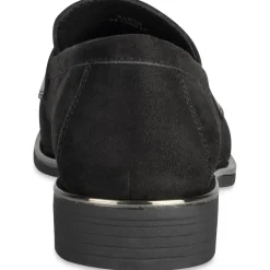 Mocassins NOIR Femme Motif Uni A Enfiler
