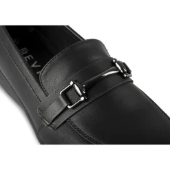 Mocassins NOIR Femme Motif Uni A Enfiler