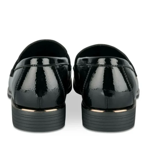 Mocassins NOIR Femme Motif Uni