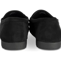 Mocassins NOIR Femme Motif Uni A Enfiler