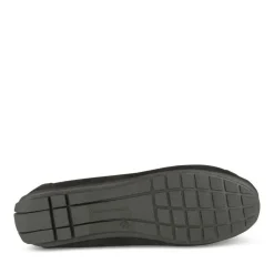 Mocassins NOIR Femme Motif Chaîne A Enfiler